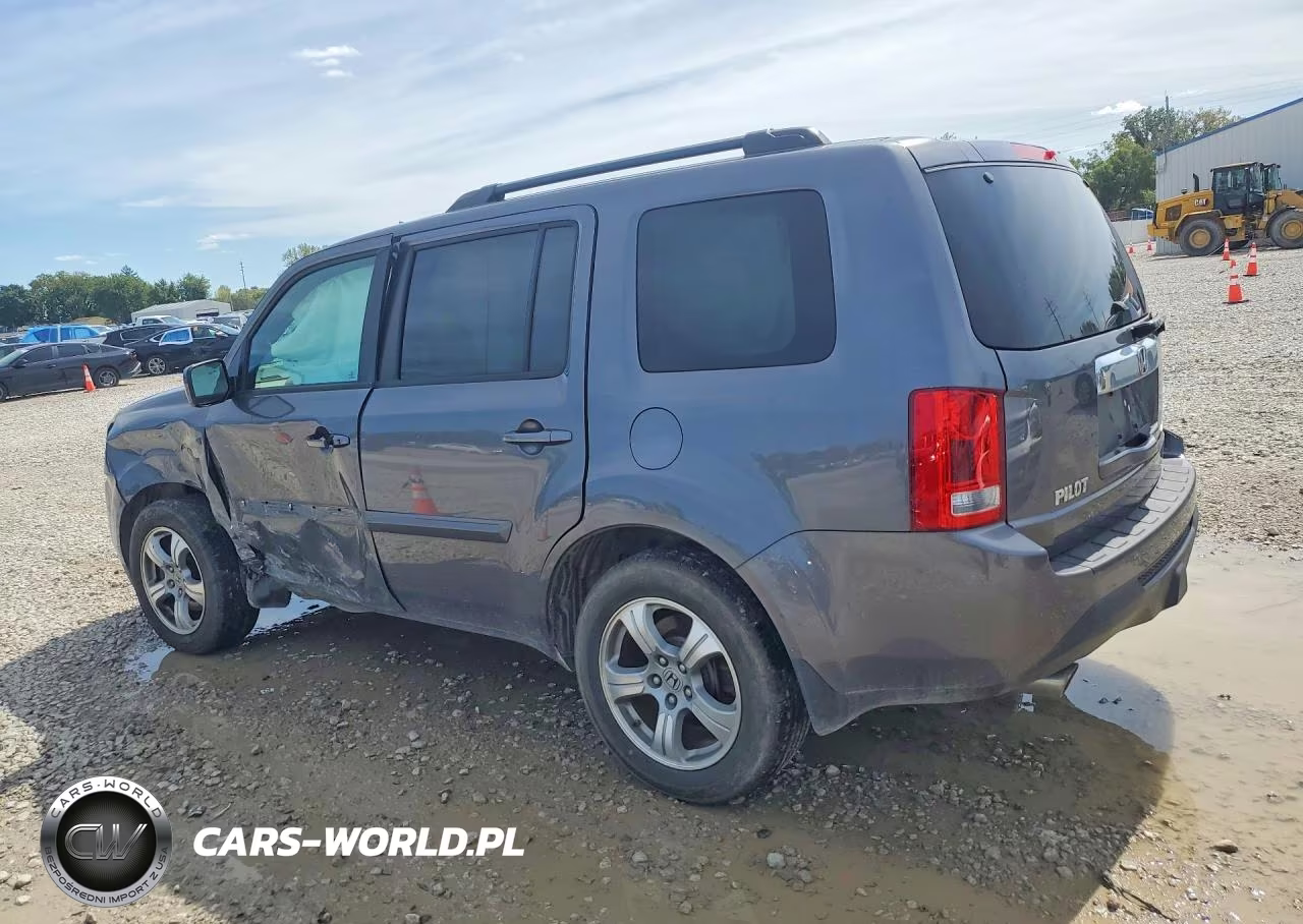 2014 Honda Pilot Ex VIN:5FNYF4H48EB053621 - 2