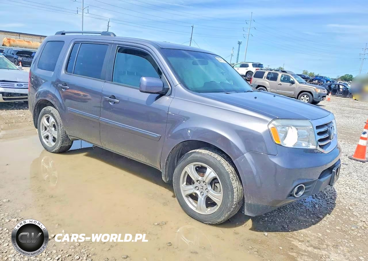 2014 Honda Pilot Ex VIN:5FNYF4H48EB053621 - 4