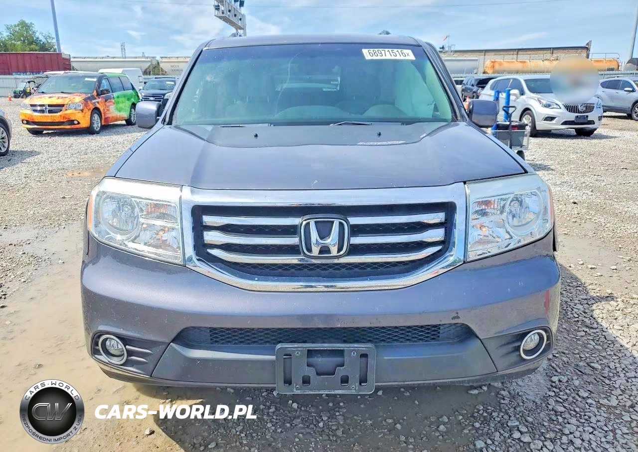 2014 Honda Pilot Ex VIN:5FNYF4H48EB053621 - 5