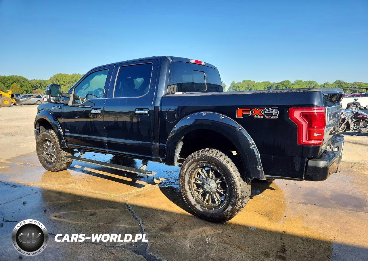 2016 Ford F150 Supercrew VIN:1FTEW1EG9GFA09836 - 2