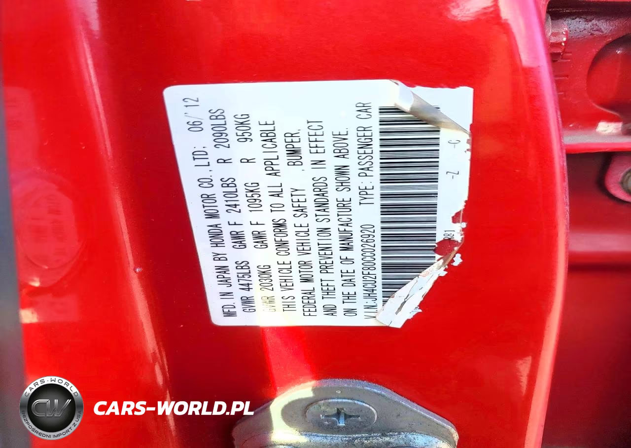 2012 Acura Tsx Se VIN:JH4CU2F80CC026920 - 12