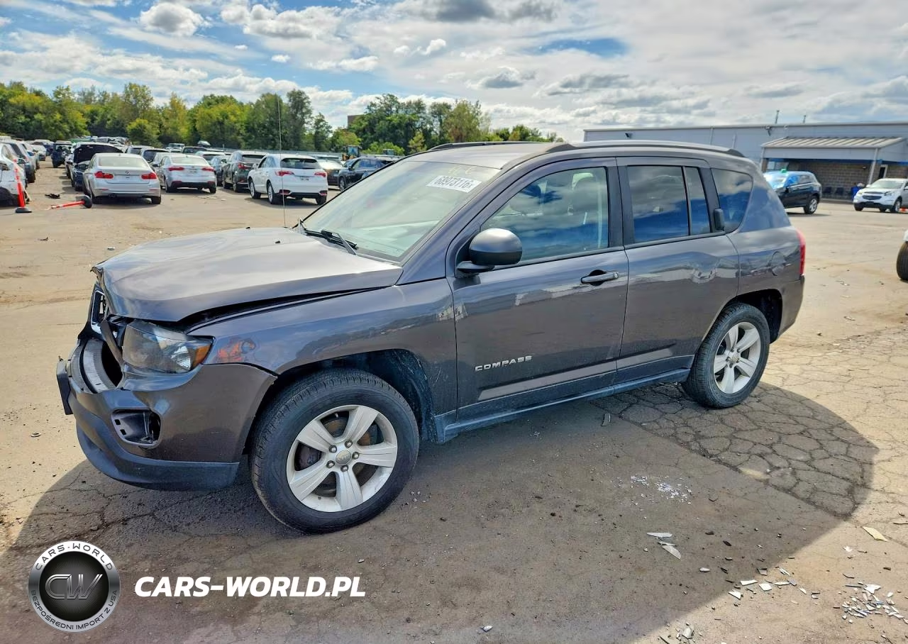 2015 Jeep Compass Sport VIN:1C4NJDBB4FD152065 - 1