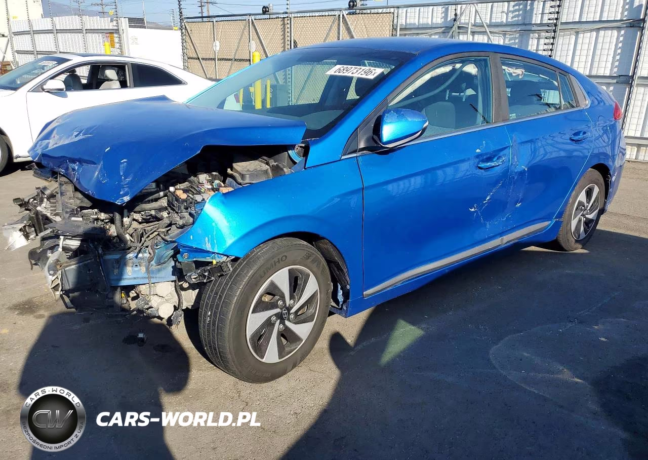 2018 Hyundai Ioniq Sel VIN:KMHC75LC4JU061742 - 1