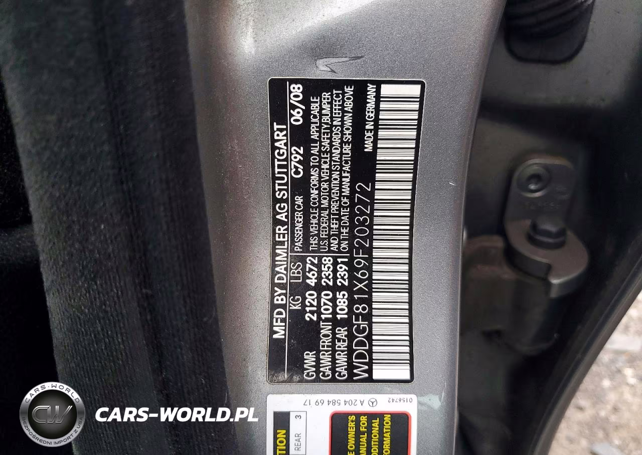 2009 Mercedes-Benz C 300 4Matic VIN:WDDGF81X69F203272 - 12