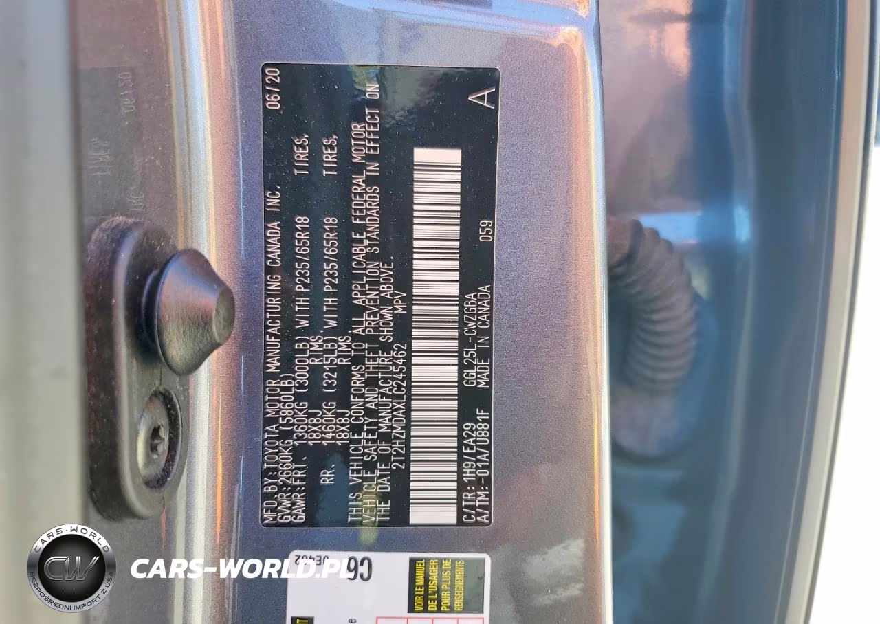 2020 Lexus Rx 350 VIN:2T2HZMDAXLC245462 - 13