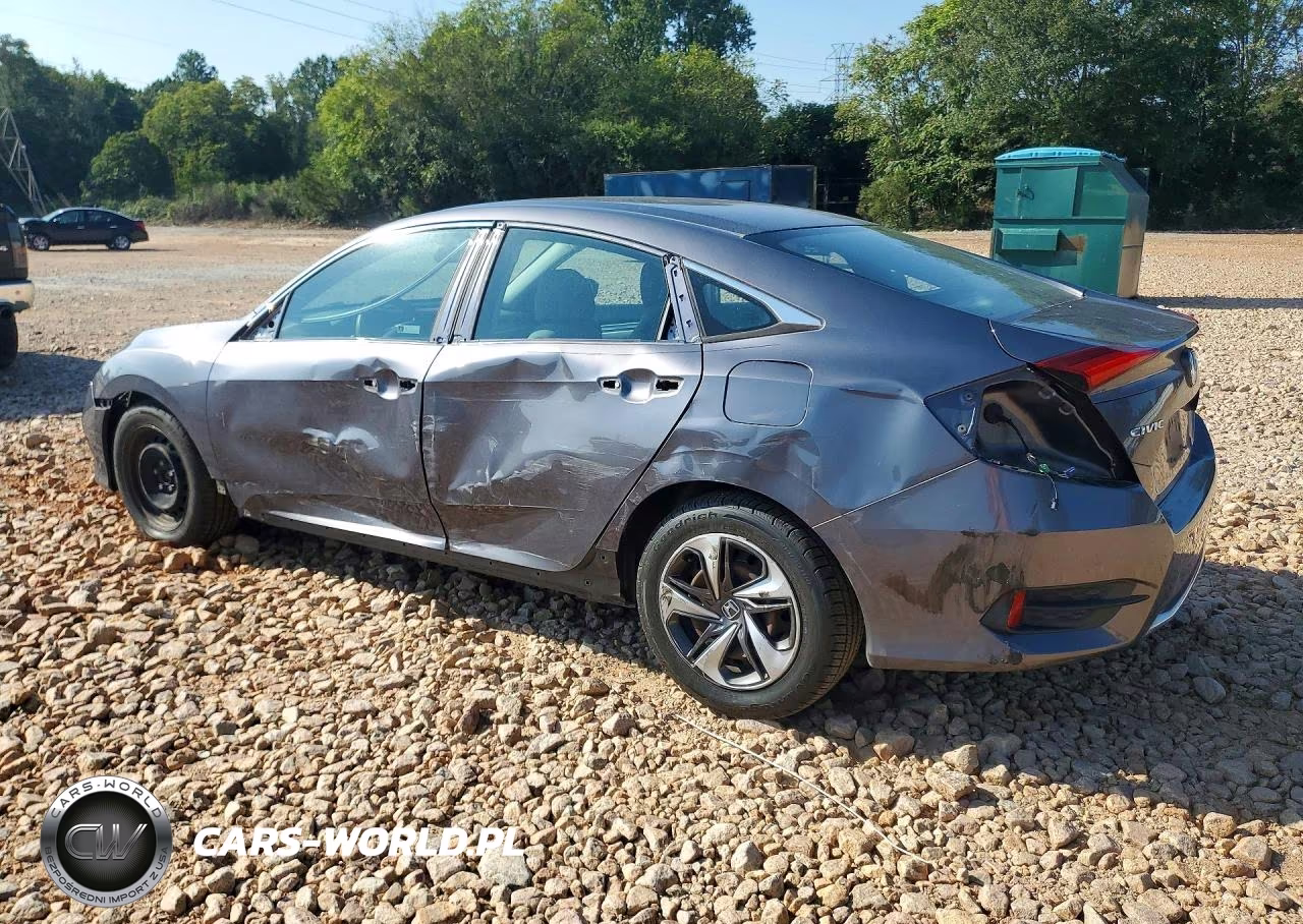 2019 Honda Civic Lx VIN:19XFC2F6XKE035308 - 2