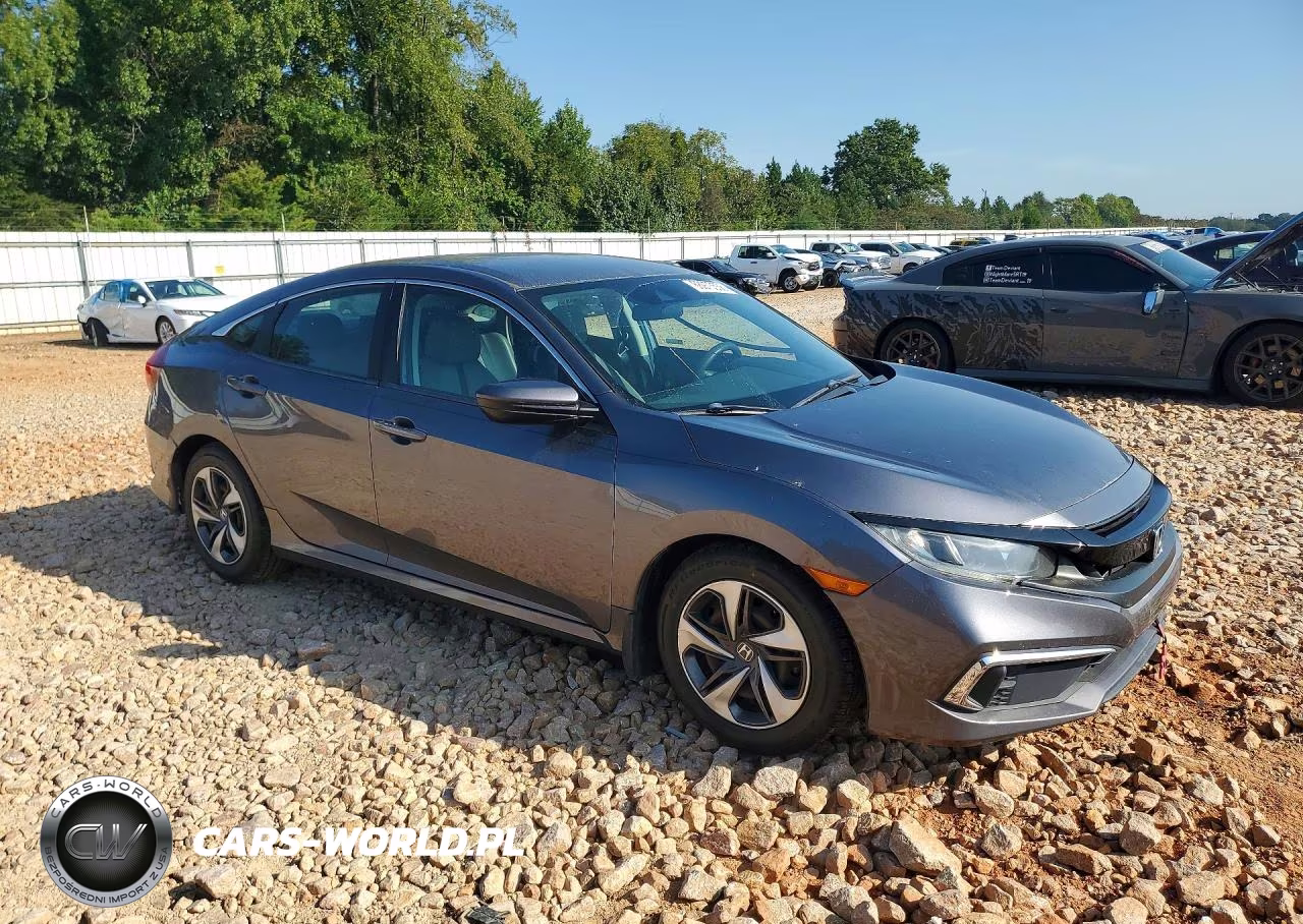 2019 Honda Civic Lx VIN:19XFC2F6XKE035308 - 4