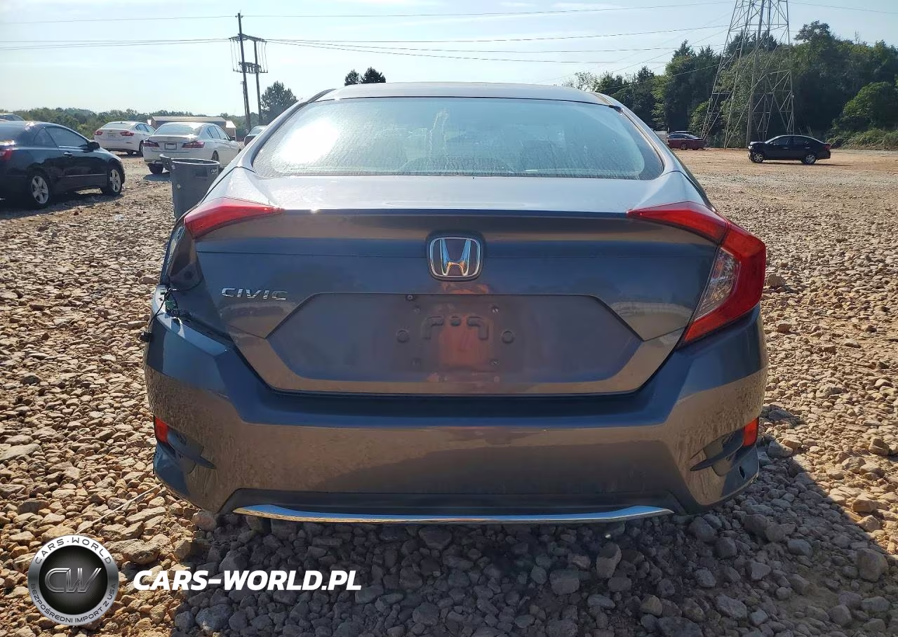 2019 Honda Civic Lx VIN:19XFC2F6XKE035308 - 6