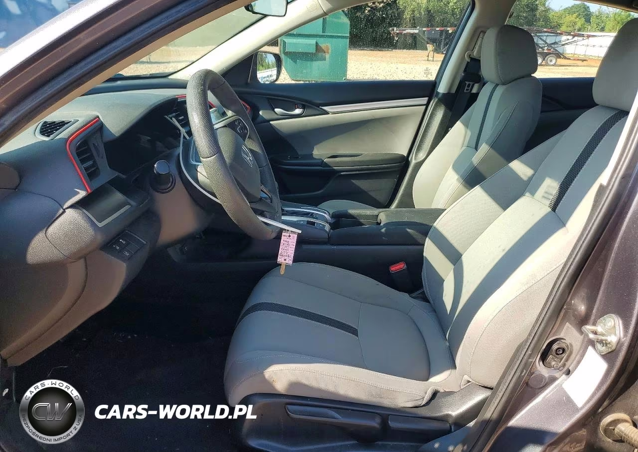 2019 Honda Civic Lx VIN:19XFC2F6XKE035308 - 7