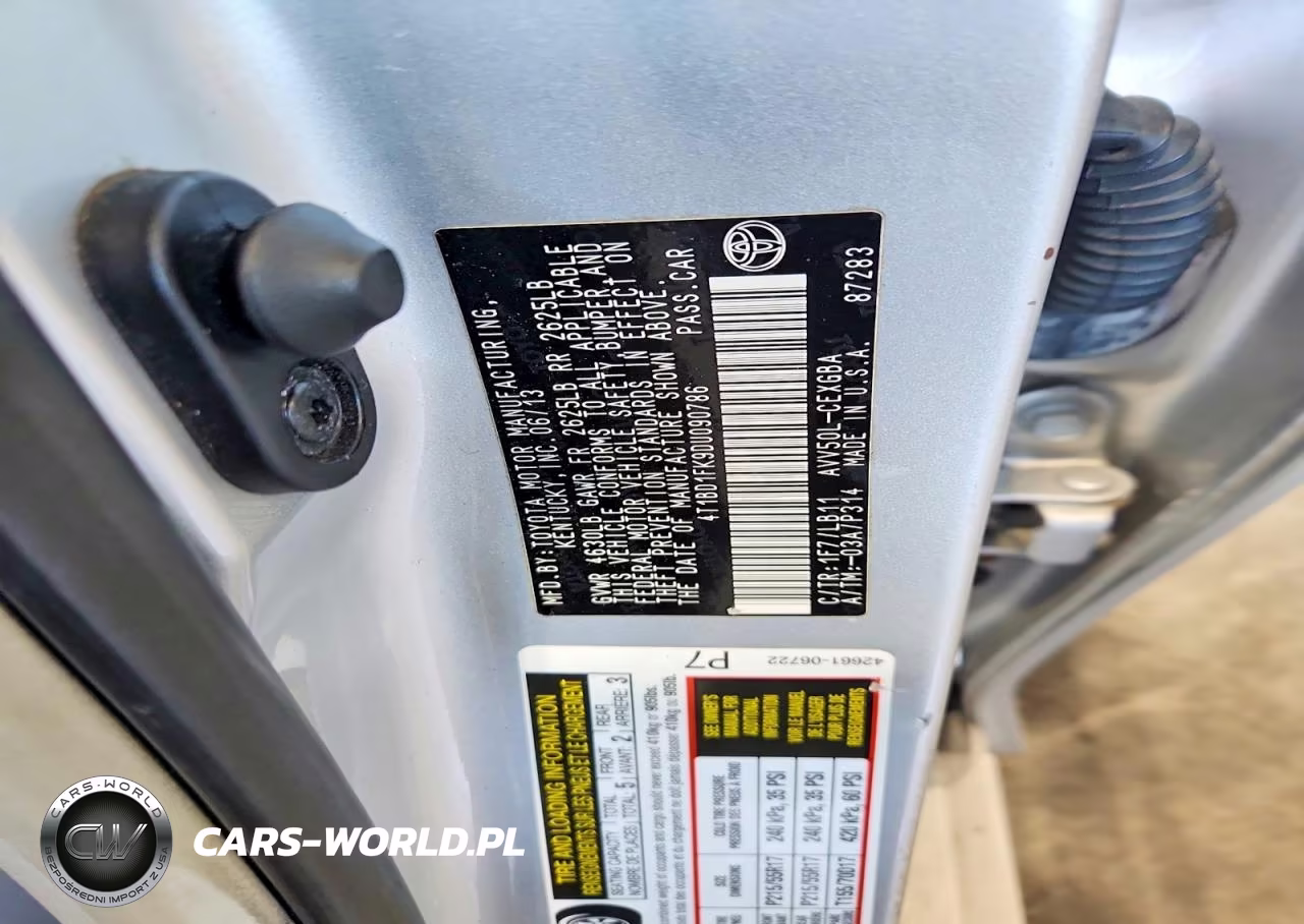 2013 Toyota Camry Hybrid Xle VIN:4T1BD1FK9DU090786 - 13