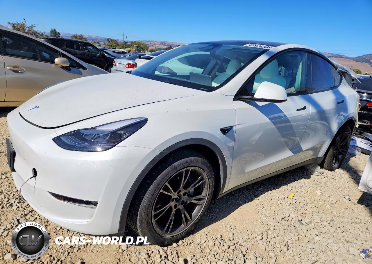 2024 Tesla Model Y VIN:7SAYGAEE6RF152794 - 1
