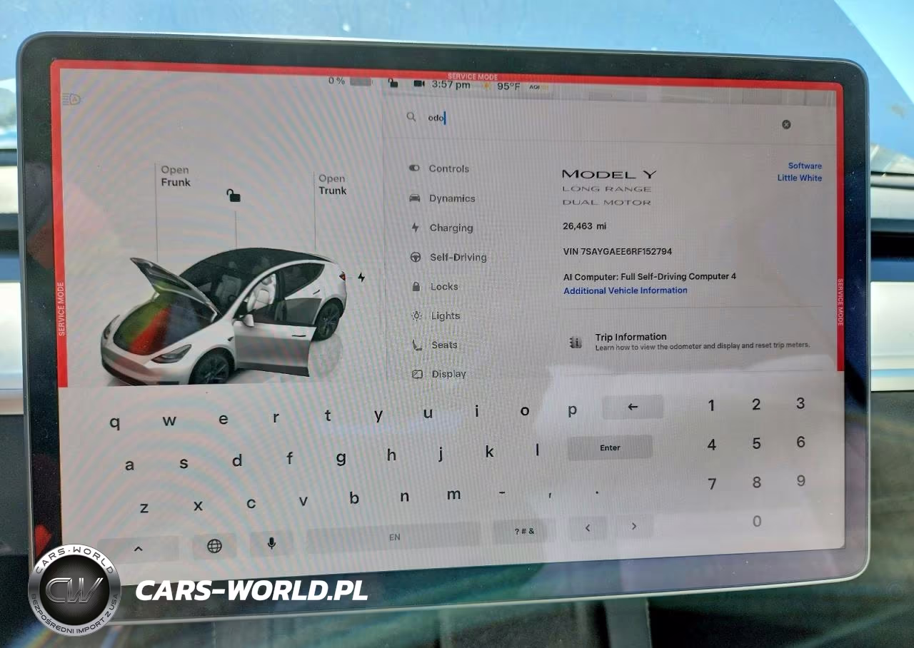 2024 Tesla Model Y VIN:7SAYGAEE6RF152794 - 9