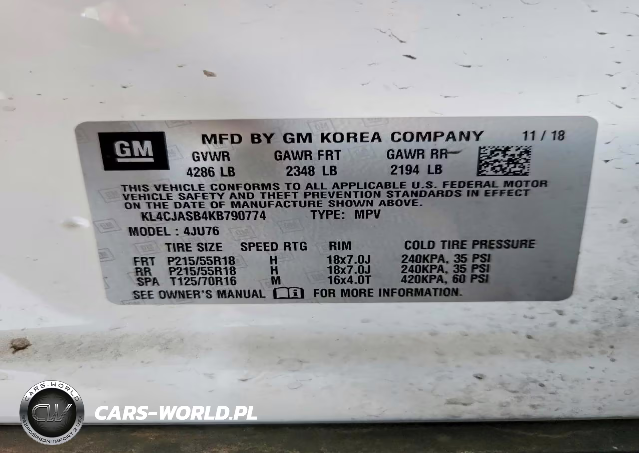 2019 Buick Encore Preferred VIN:KL4CJASB4KB790774 - 12