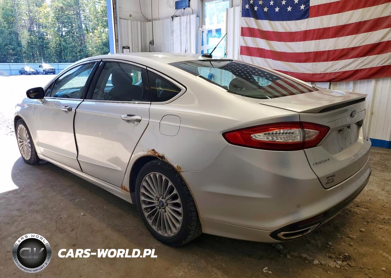 2013 Ford Fusion Titanium VIN:3FA6P0K91DR121956 - 2