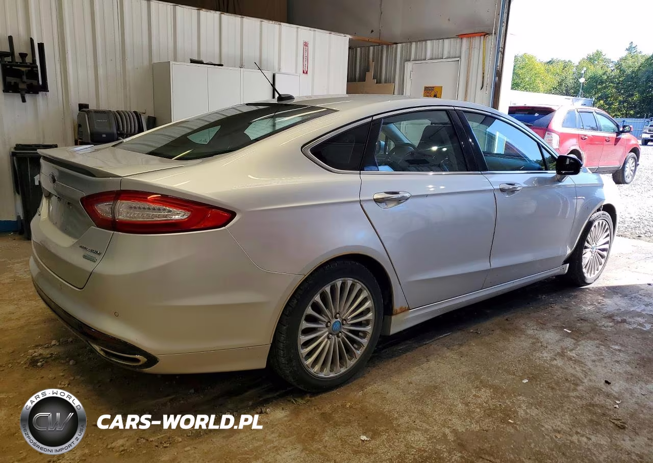 2013 Ford Fusion Titanium VIN:3FA6P0K91DR121956 - 3