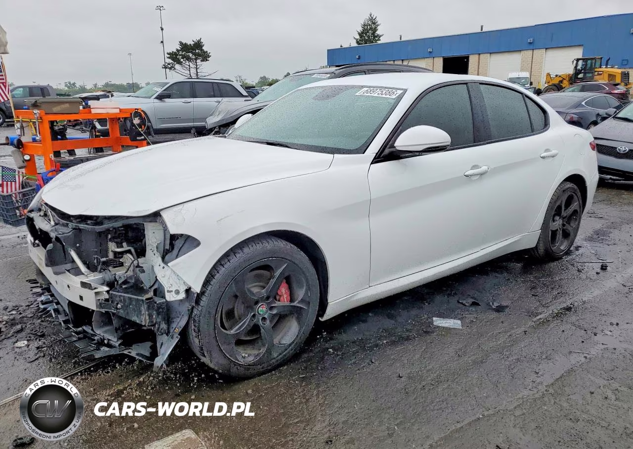 2018 Alfa Romeo Giulia Q4 VIN:ZARFAEDN4J7589045 - 1