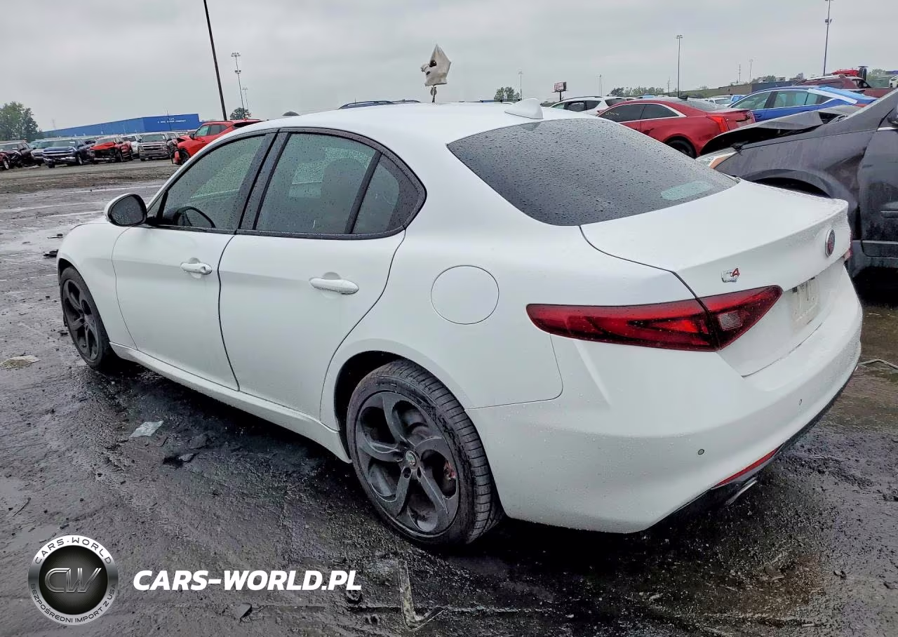 2018 Alfa Romeo Giulia Q4 VIN:ZARFAEDN4J7589045 - 2