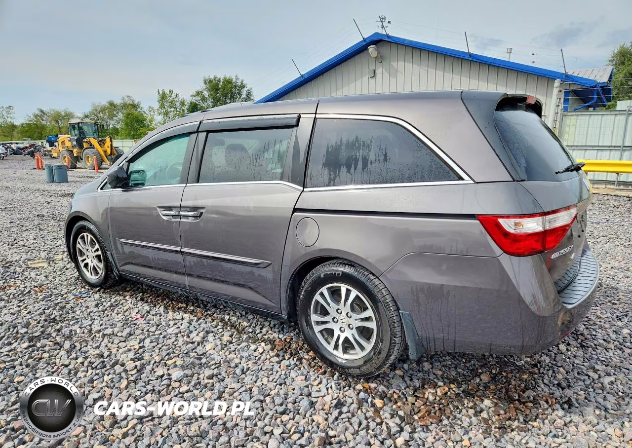 2012 Honda Odyssey Exl VIN:5FNRL5H65CB023395 - 2