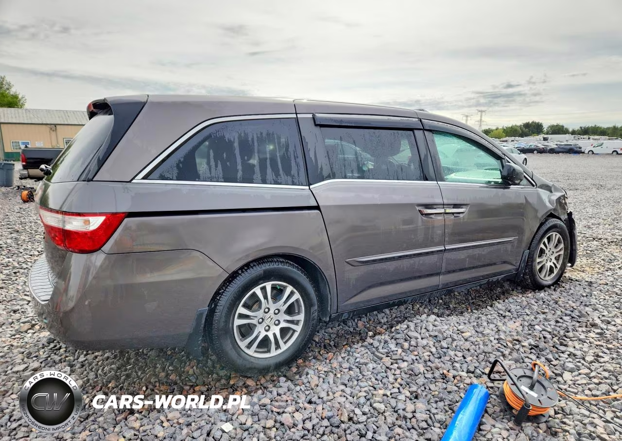 2012 Honda Odyssey Exl VIN:5FNRL5H65CB023395 - 3