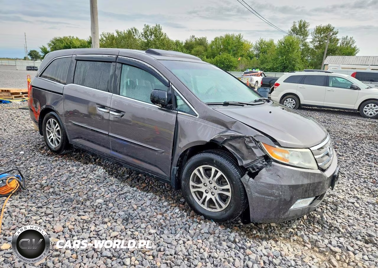 2012 Honda Odyssey Exl VIN:5FNRL5H65CB023395 - 4