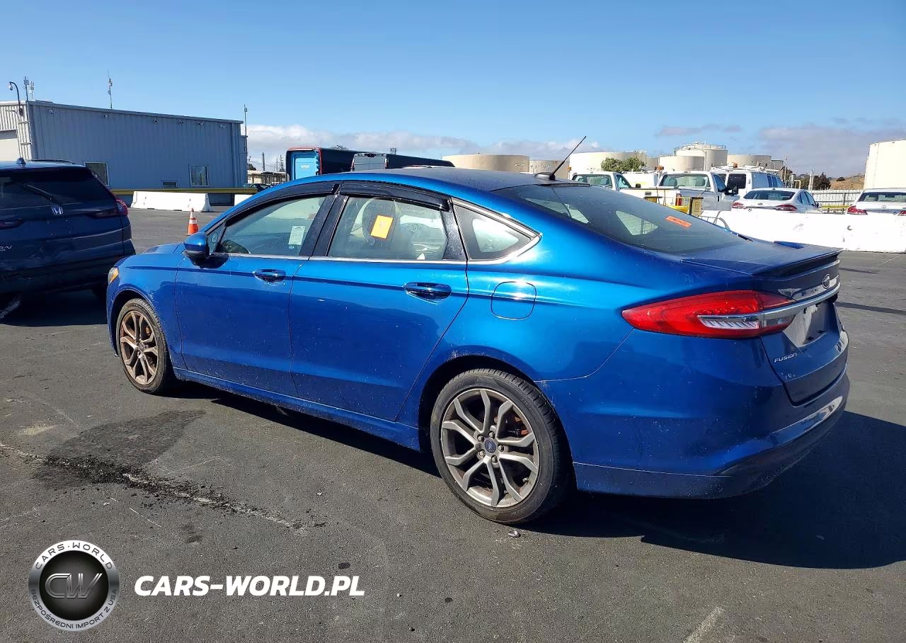 2017 Ford Fusion Se VIN:3FA6P0HD5HR266547 - 2