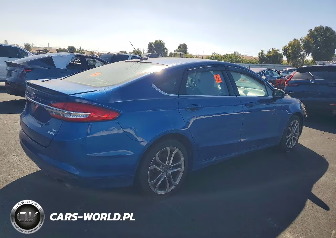 2017 Ford Fusion Se VIN:3FA6P0HD5HR266547 - 3