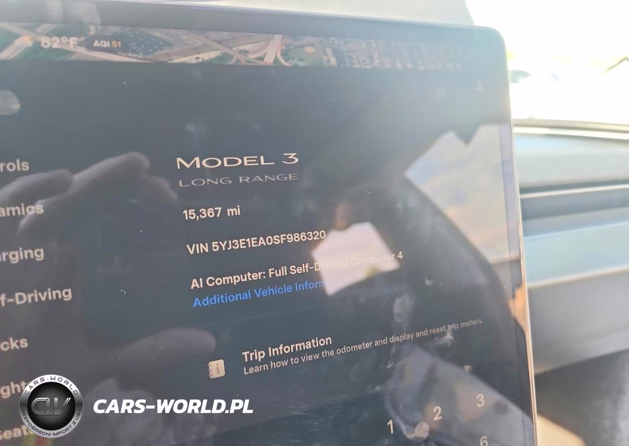 2025 Tesla Model 3 VIN:5YJ3E1EA0SF986320 - 9