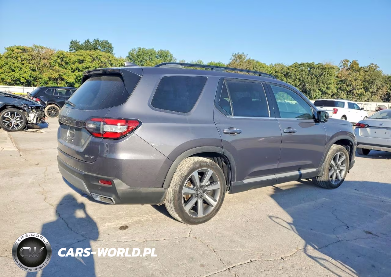 2024 Honda Pilot Elite VIN:5FNYG1H85RB001089 - 3