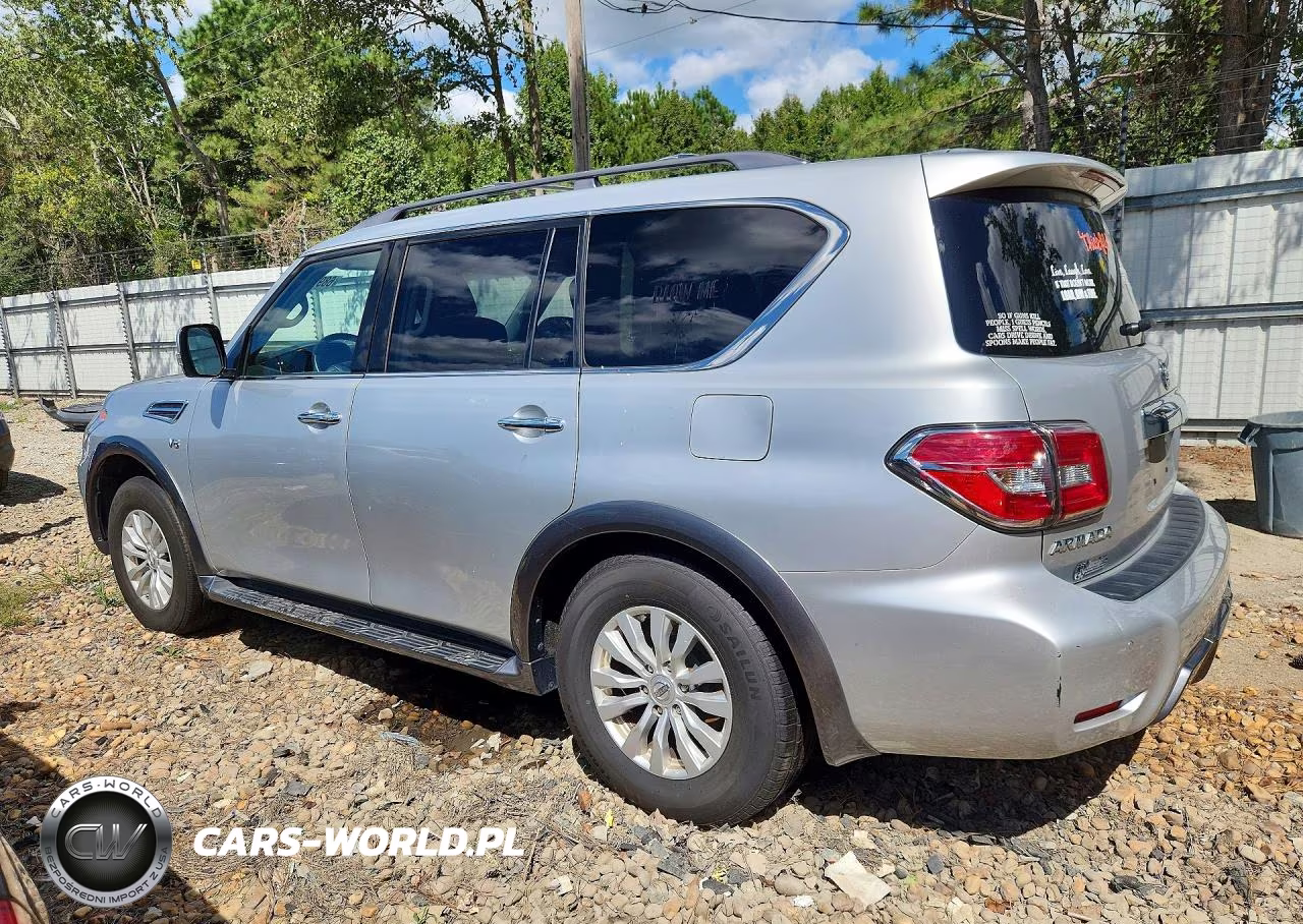 2019 Nissan Armada Sv VIN:JN8AY2NDXK9088238 - 2