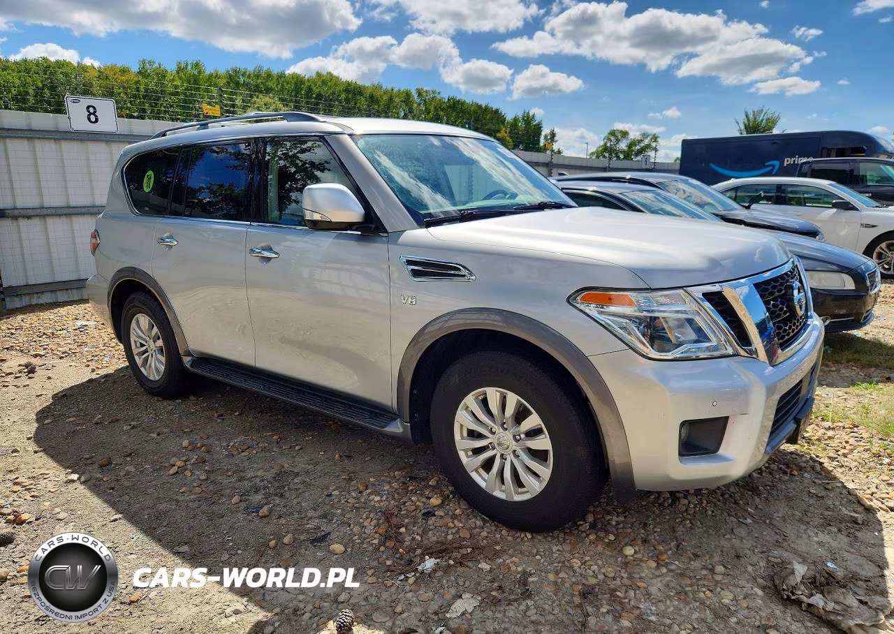 2019 Nissan Armada Sv VIN:JN8AY2NDXK9088238 - 4