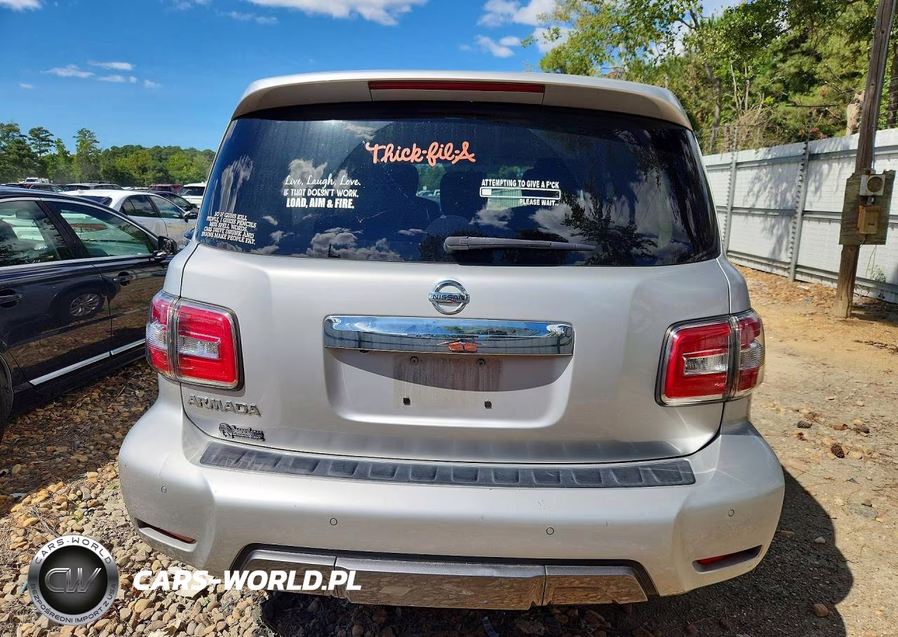2019 Nissan Armada Sv VIN:JN8AY2NDXK9088238 - 6