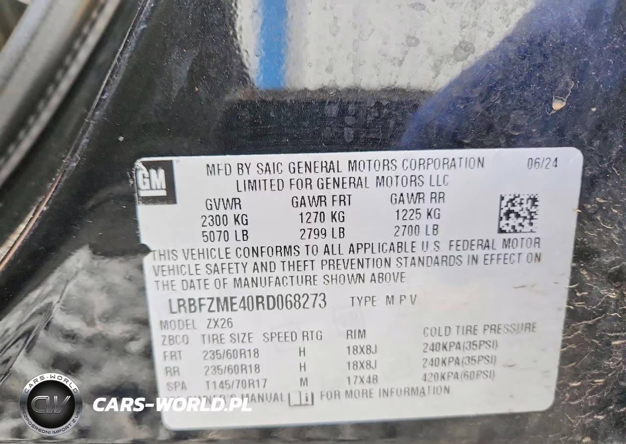 2024 Buick Envision Preferred VIN:LRBFZME40RD068273 - 13