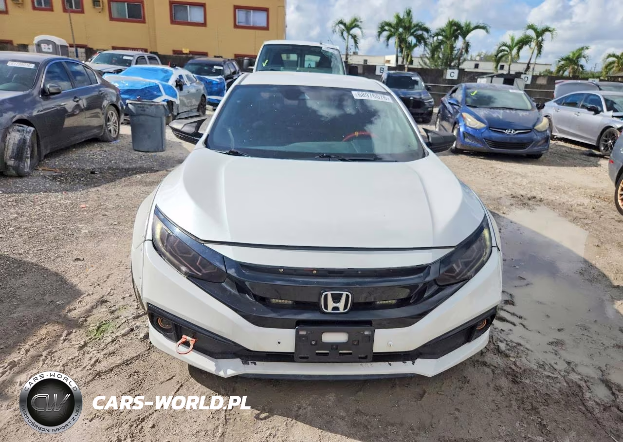 2019 Honda Civic Sport VIN:2HGFC2F8XKH544158 - 5
