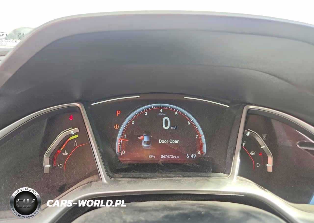 2019 Honda Civic Sport VIN:2HGFC2F8XKH544158 - 9
