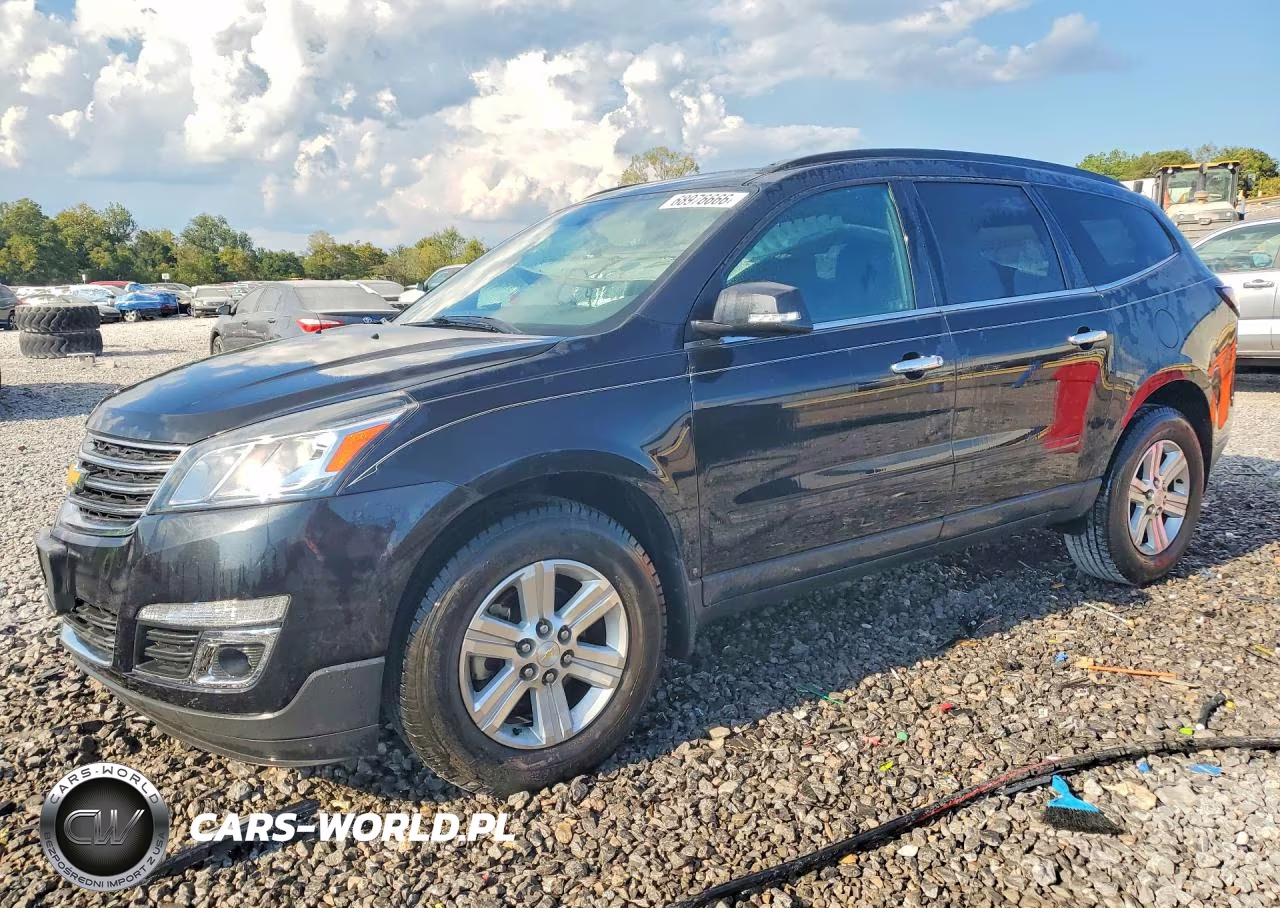 2014 Chevrolet Traverse Lt VIN:1GNKRHKD9EJ149528 - 1