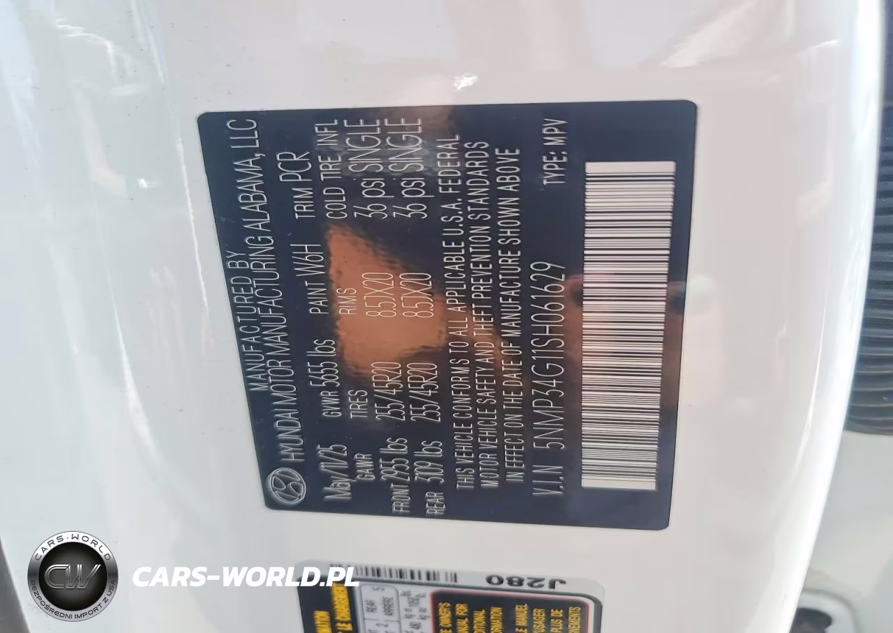 2025 Hyundai Santa Fe Limited VIN:5NMP34G11SH061629 - 13