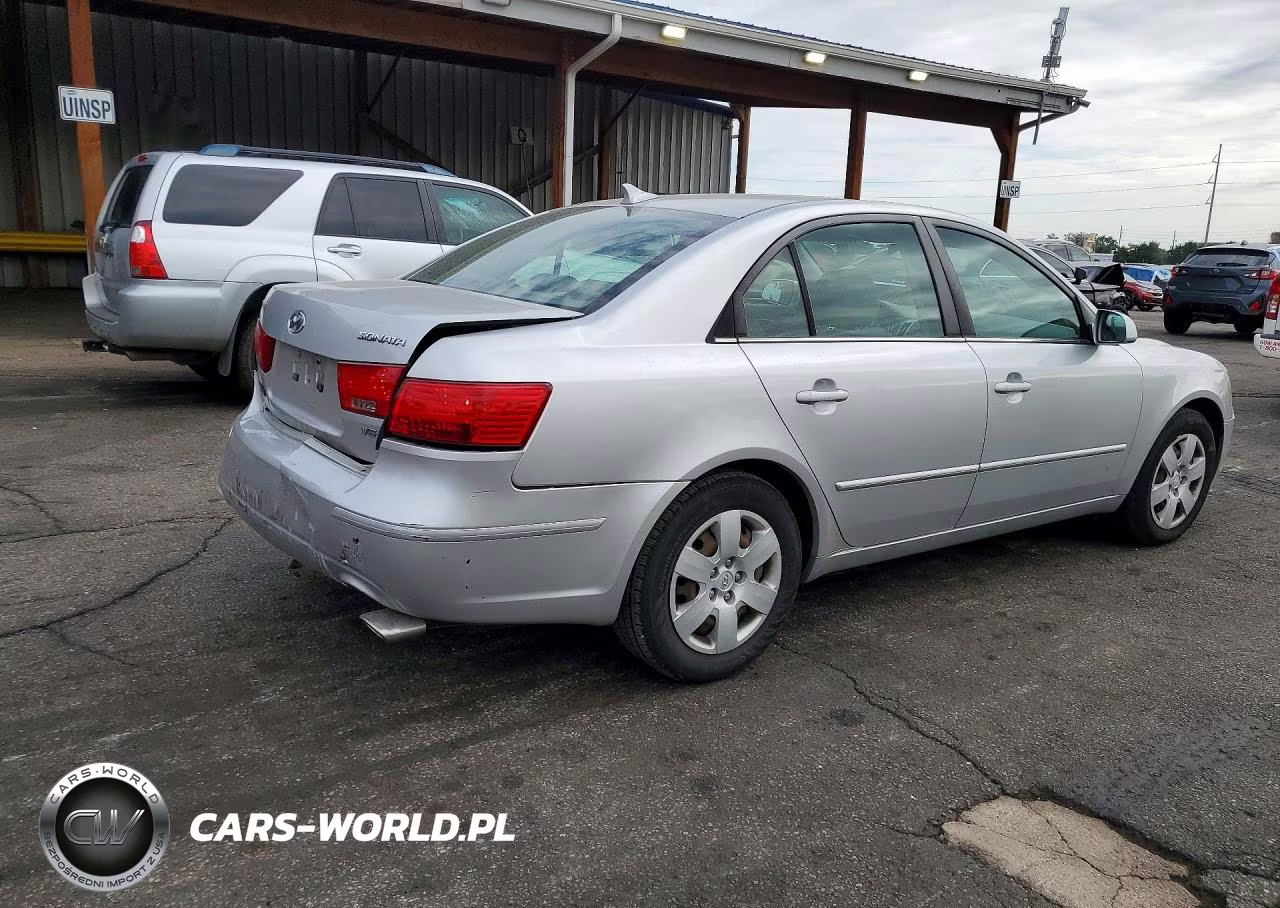 2009 Hyundai Sonata Gls V6 VIN:5NPET46F59H456933 - 3
