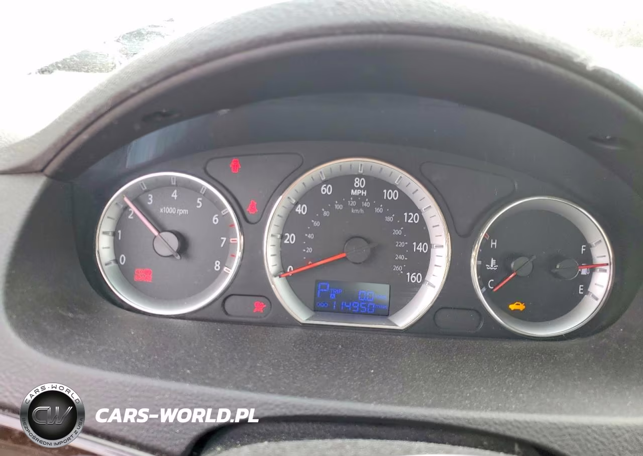 2009 Hyundai Sonata Gls V6 VIN:5NPET46F59H456933 - 9