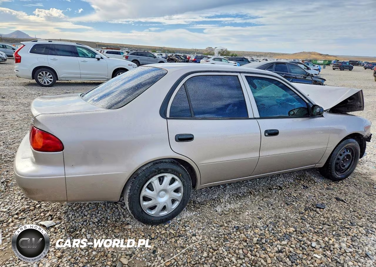 2002 Toyota Corolla Ce VIN:1NXBR12E02Z595727 - 3