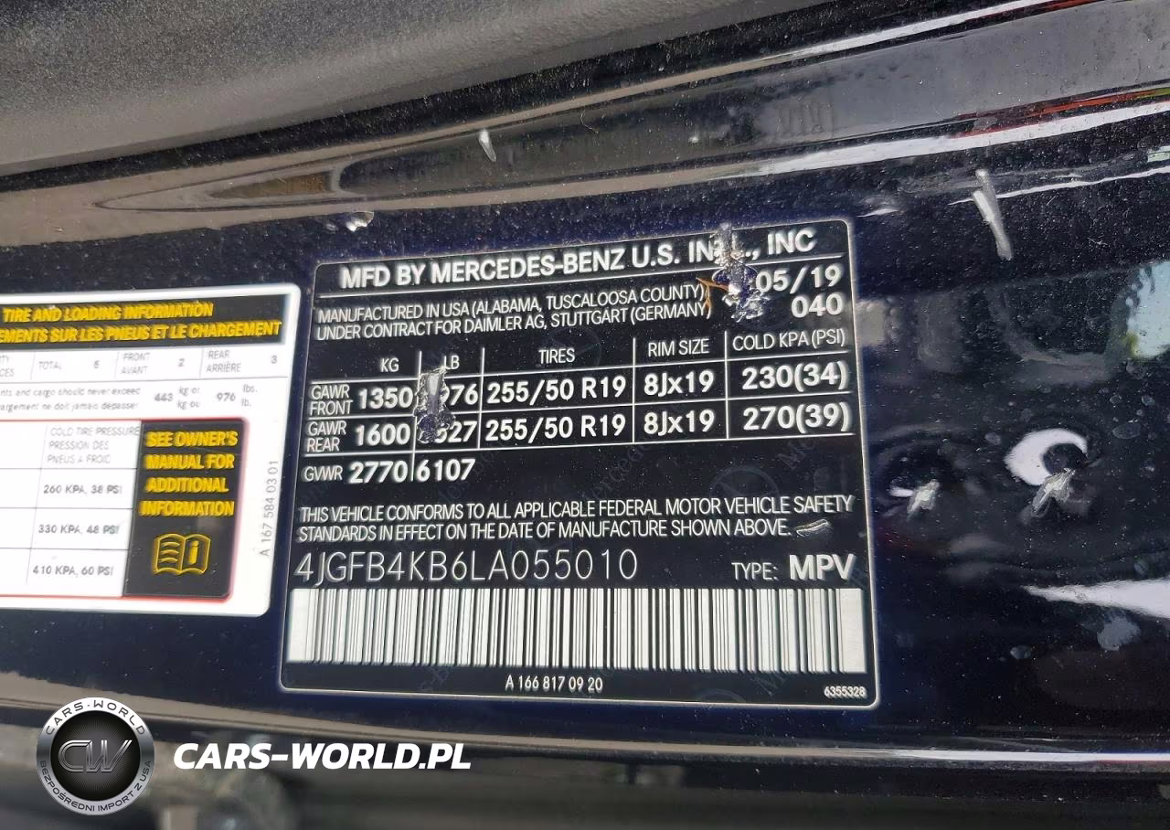 2020 Mercedes-Benz Gle 350 4Matic VIN:4JGFB4KB6LA055010 - 13