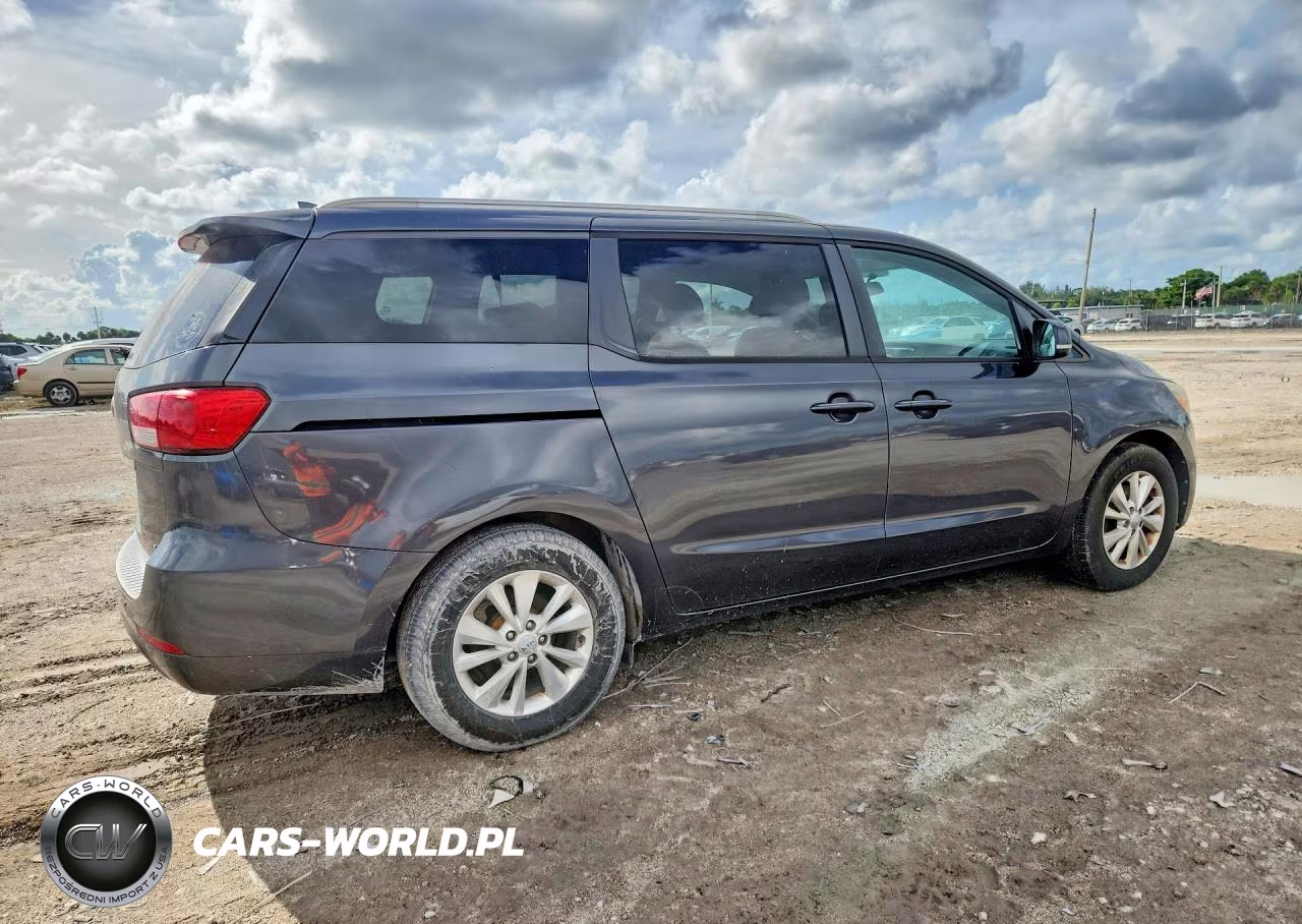 2016 Kia Sedona Lx VIN:KNDMB5C19G6159765 - 3