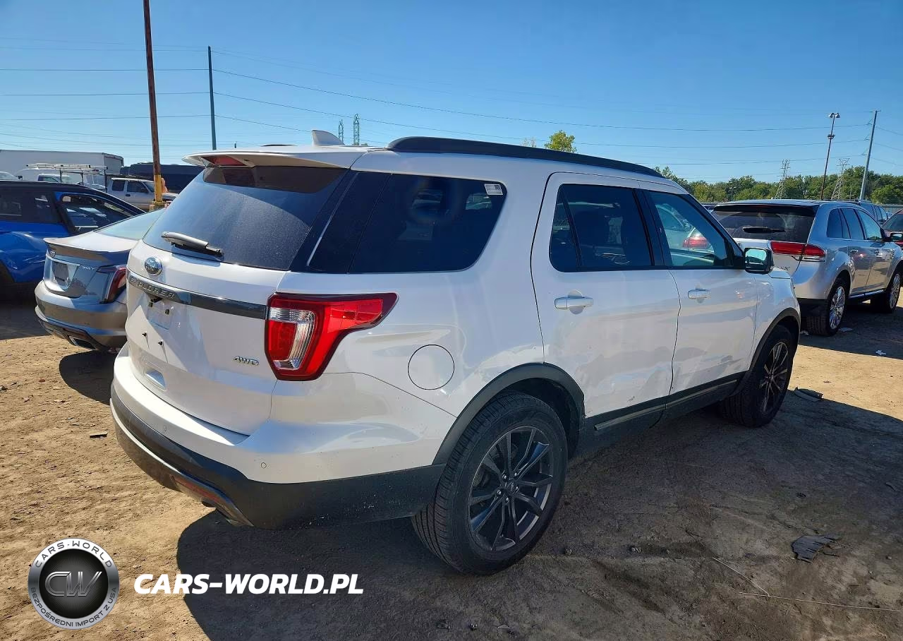 2017 Ford Explorer Xlt VIN:1FM5K8D83HGB60757 - 3