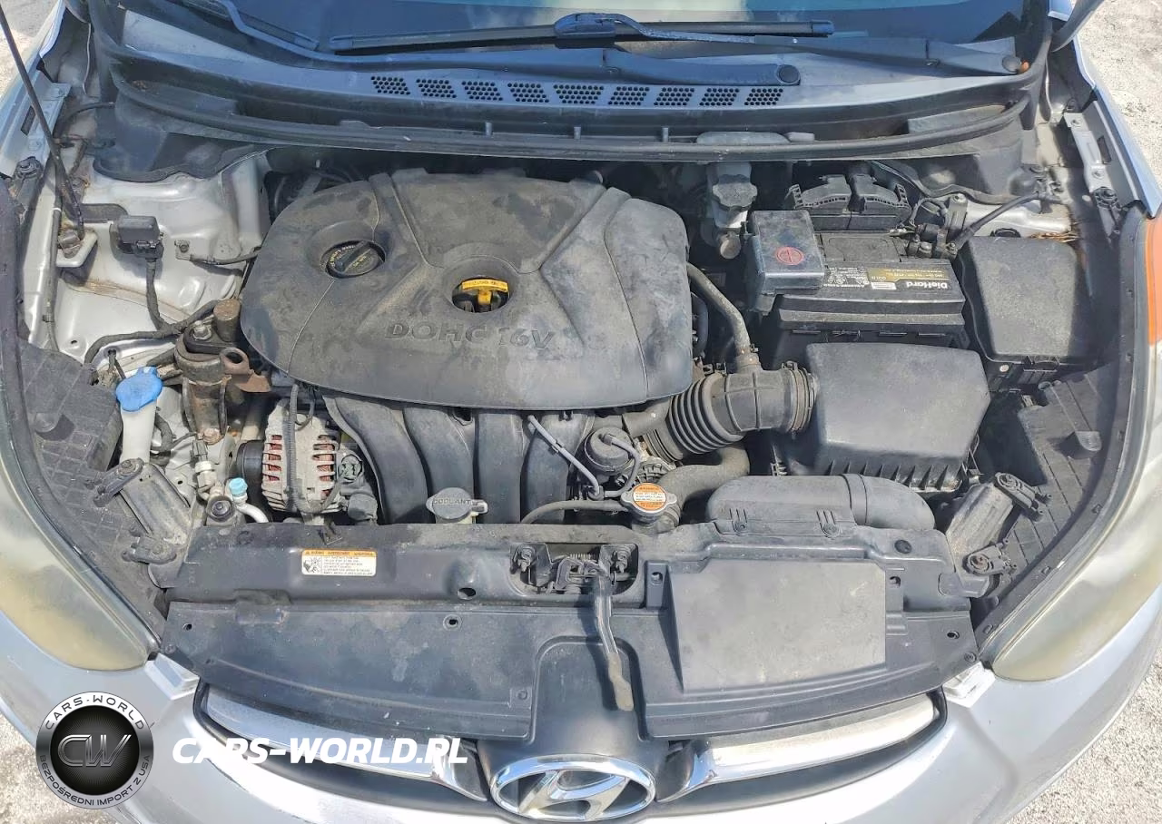 2012 Hyundai Elantra Limited VIN:5NPDH4AE9CH106367 - 11
