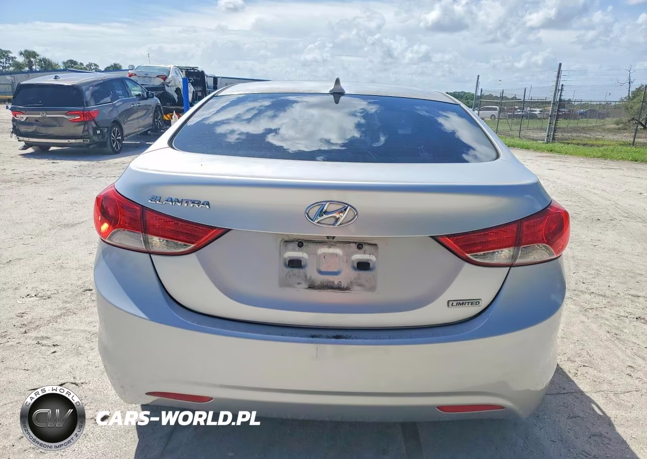 2012 Hyundai Elantra Limited VIN:5NPDH4AE9CH106367 - 6