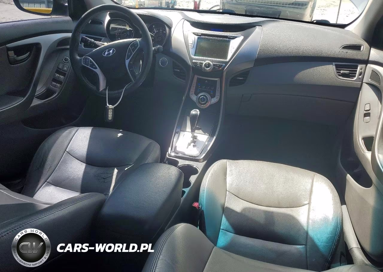 2012 Hyundai Elantra Limited VIN:5NPDH4AE9CH106367 - 8