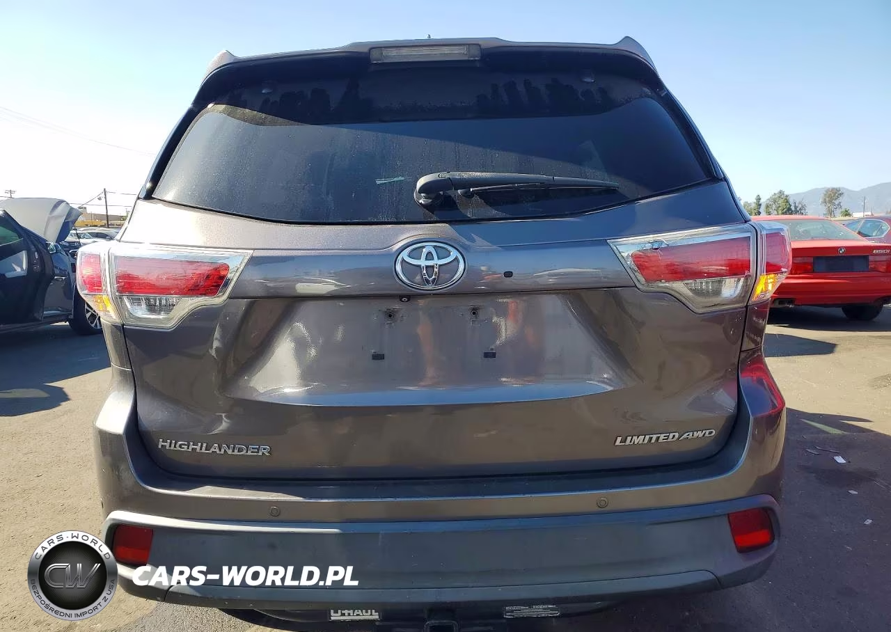 2014 Toyota Highlander Limited VIN:5TDDKRFH2ES016461 - 6