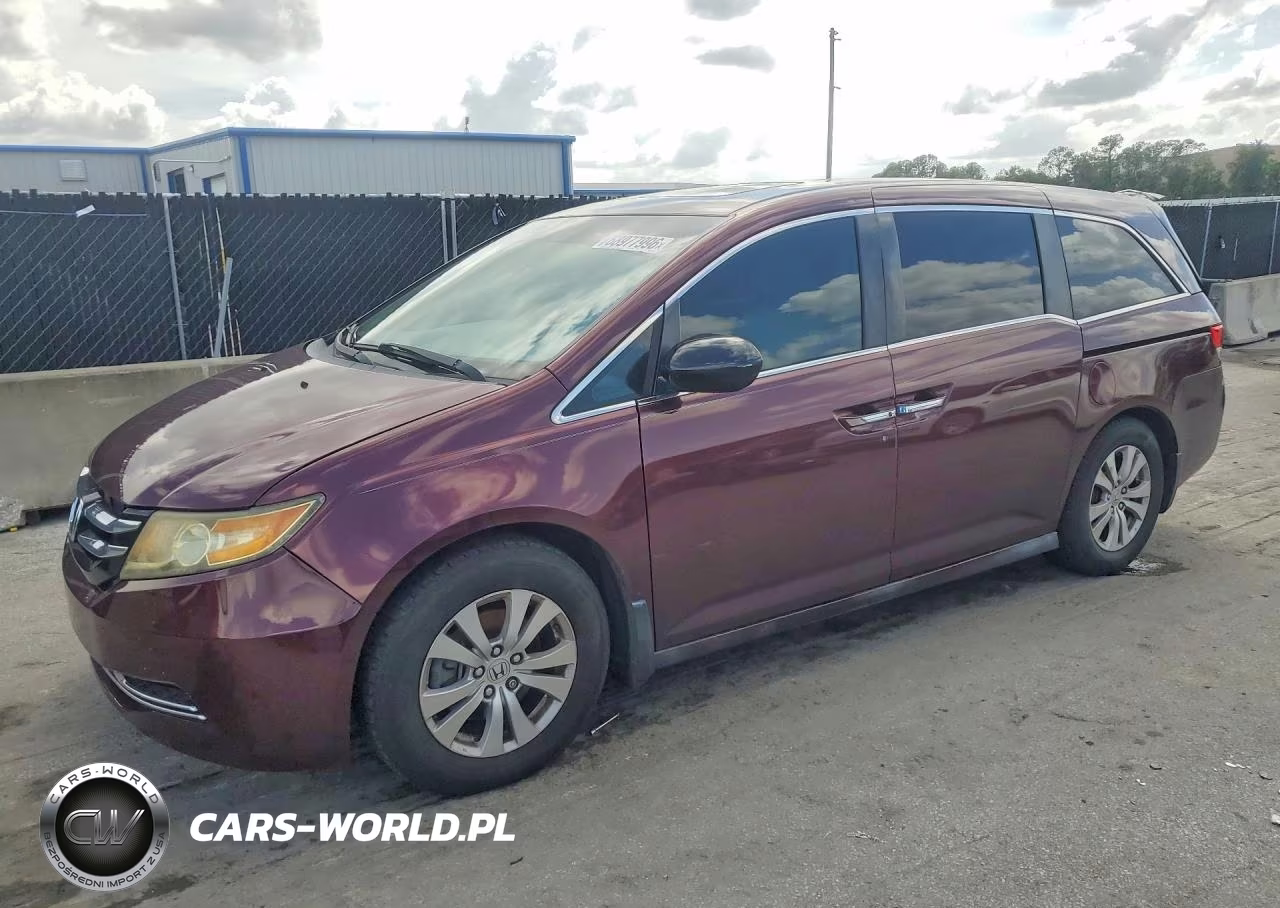 2014 Honda Odyssey Exl VIN:5FNRL5H67EB112131 - 1