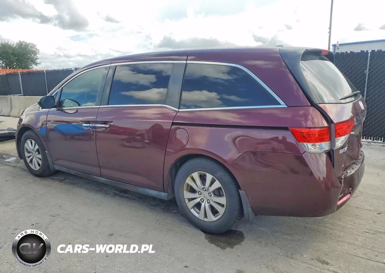 2014 Honda Odyssey Exl VIN:5FNRL5H67EB112131 - 2