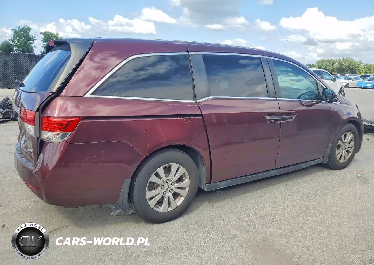 2014 Honda Odyssey Exl VIN:5FNRL5H67EB112131 - 3