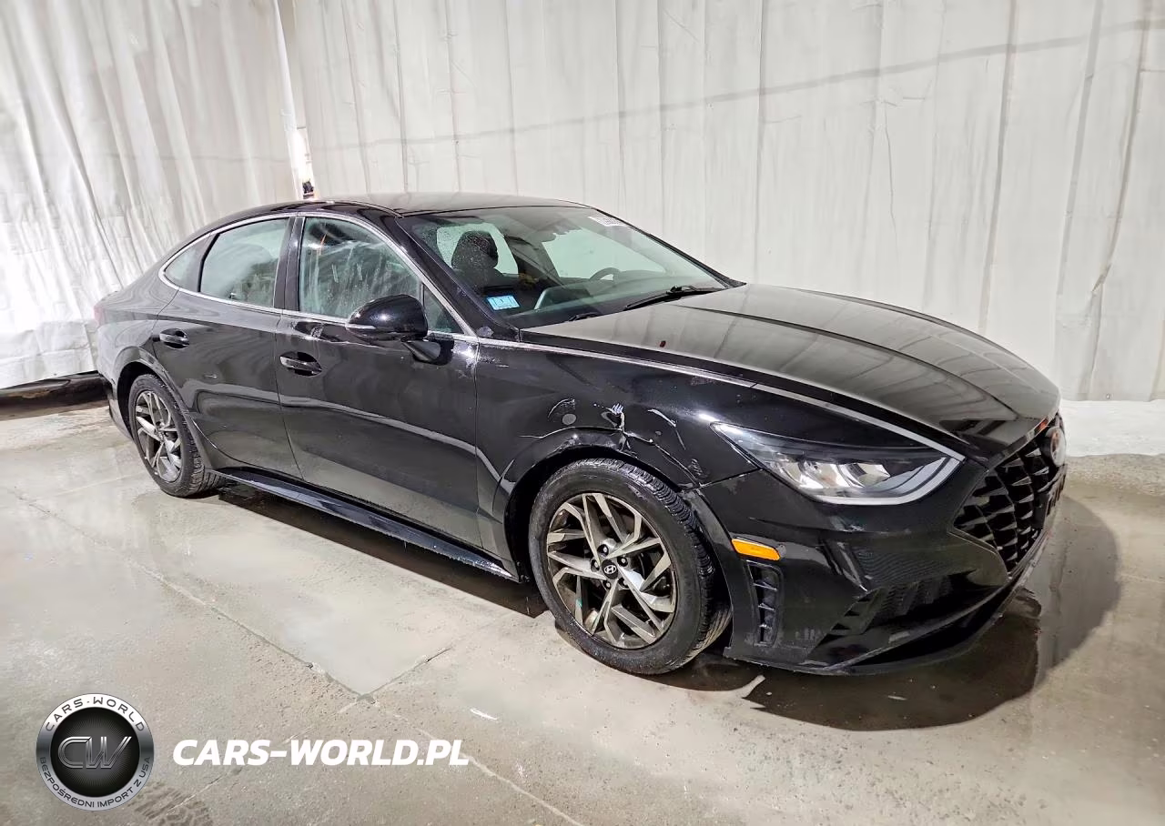 2021 Hyundai Sonata Sel VIN:KMHL64JAXMA166015 - 4